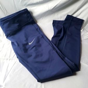 Dri Fit Nike Blue Running Leggings